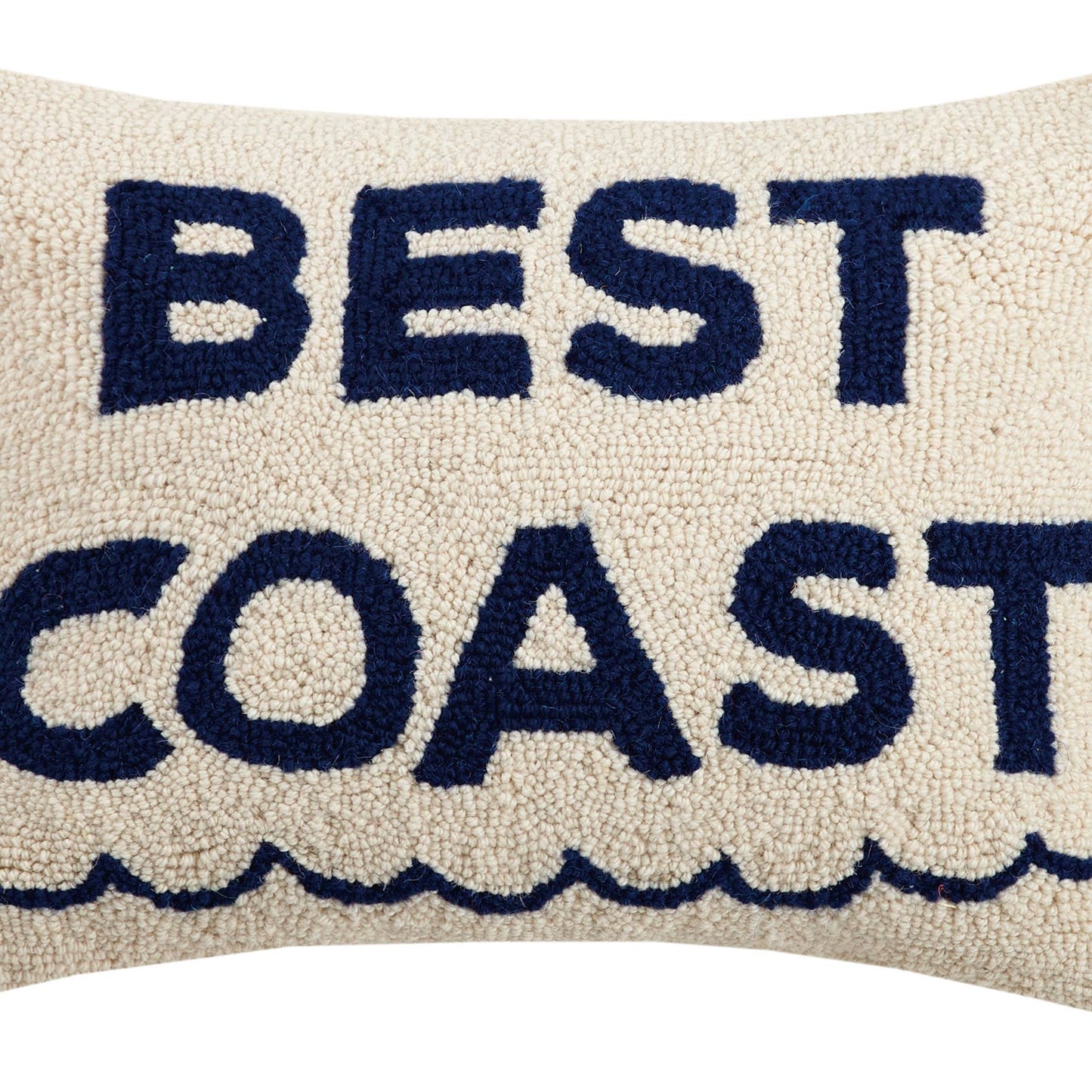 Best Coast Hooked Pillow