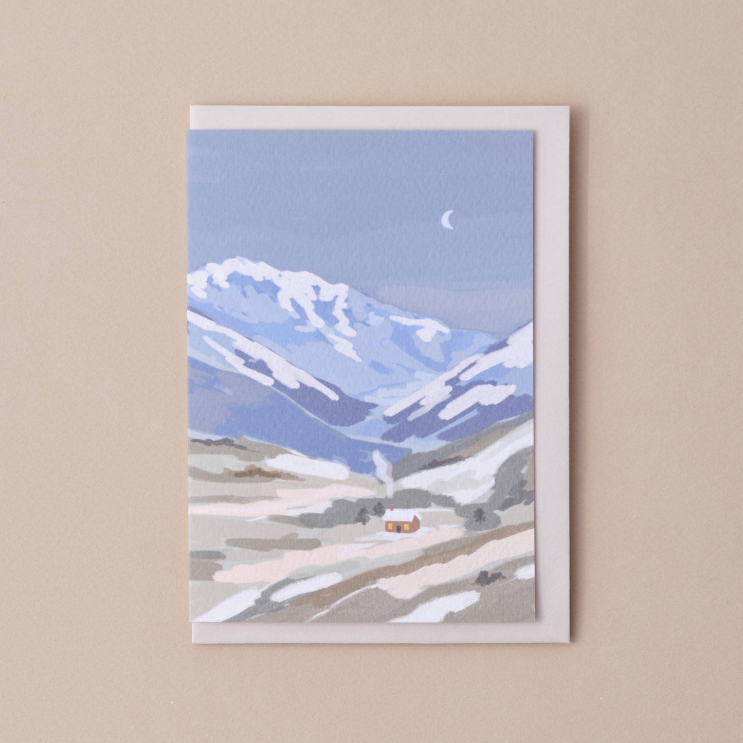 House in the Hills Greeting Card