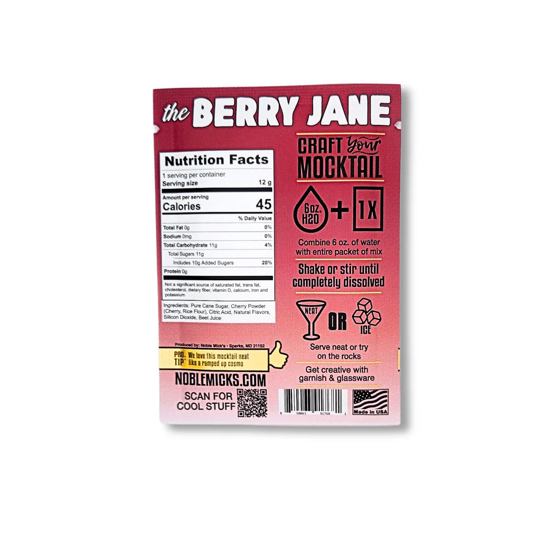 Berry Jane Mocktail