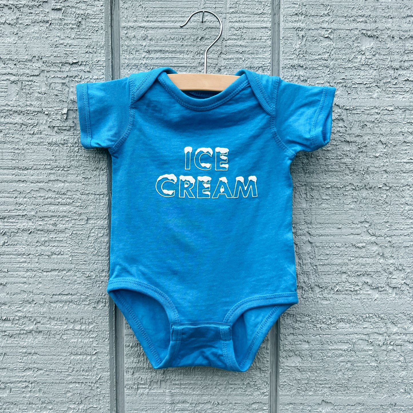 Ice Cream Onesie - Blue