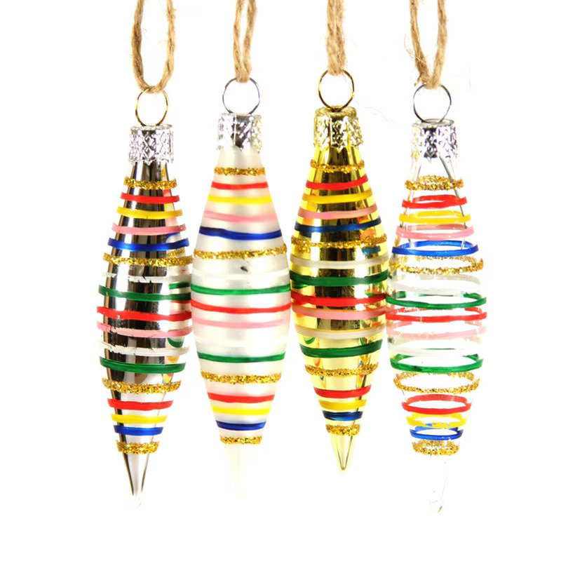 Rainbow Spindle Ornament