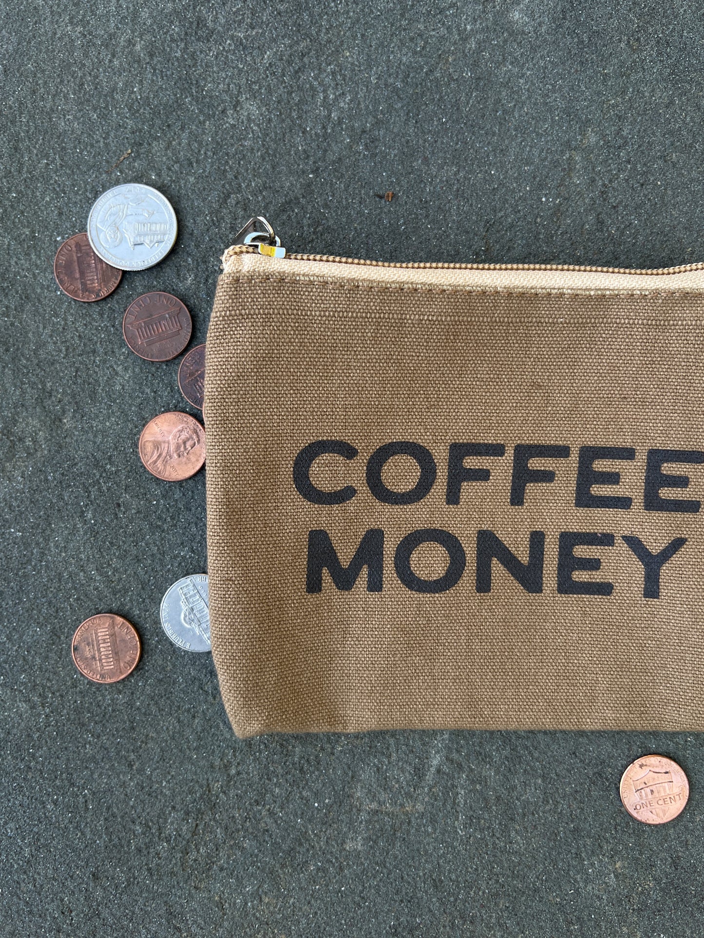 Coffee Money Pouch