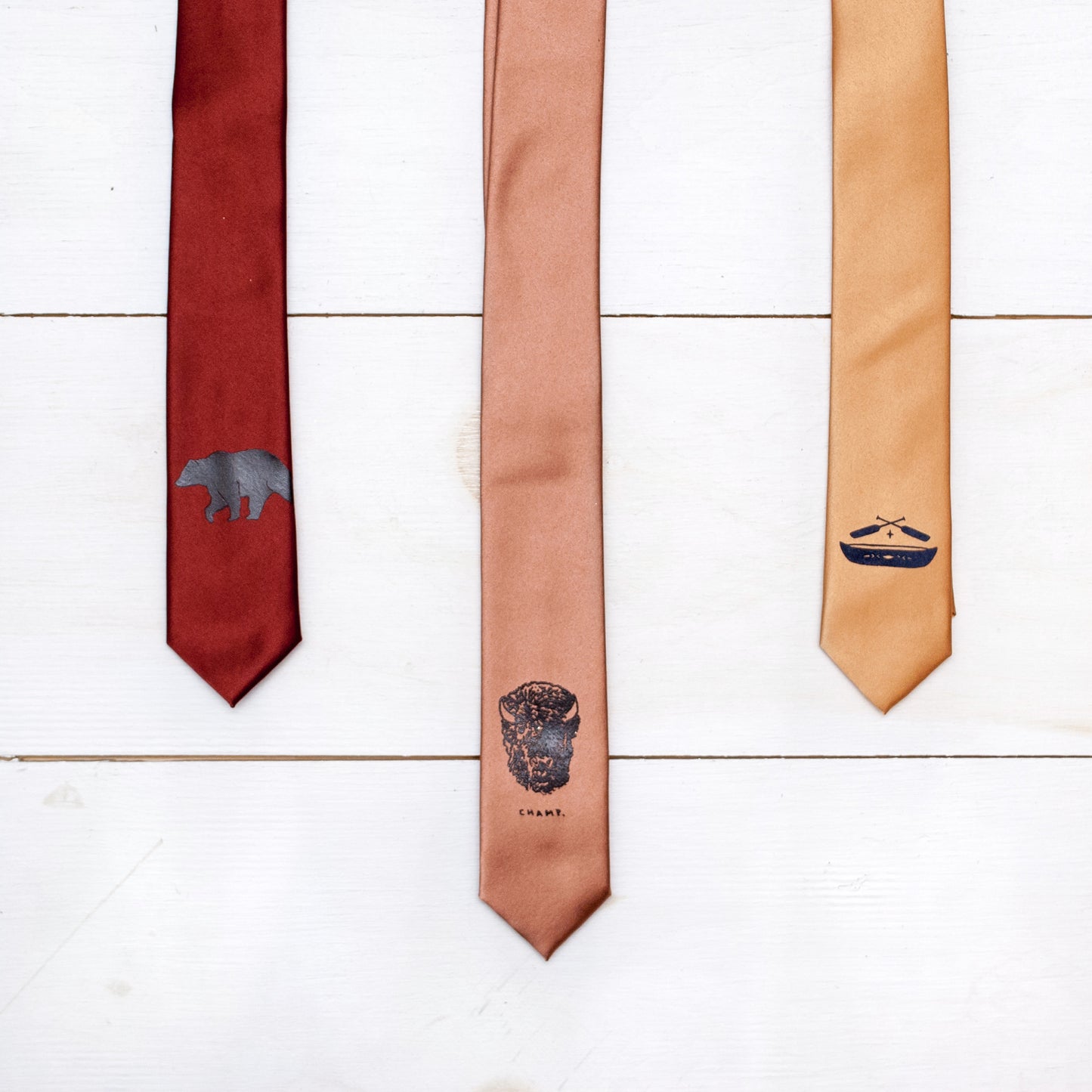 Canoe Skinny Tie