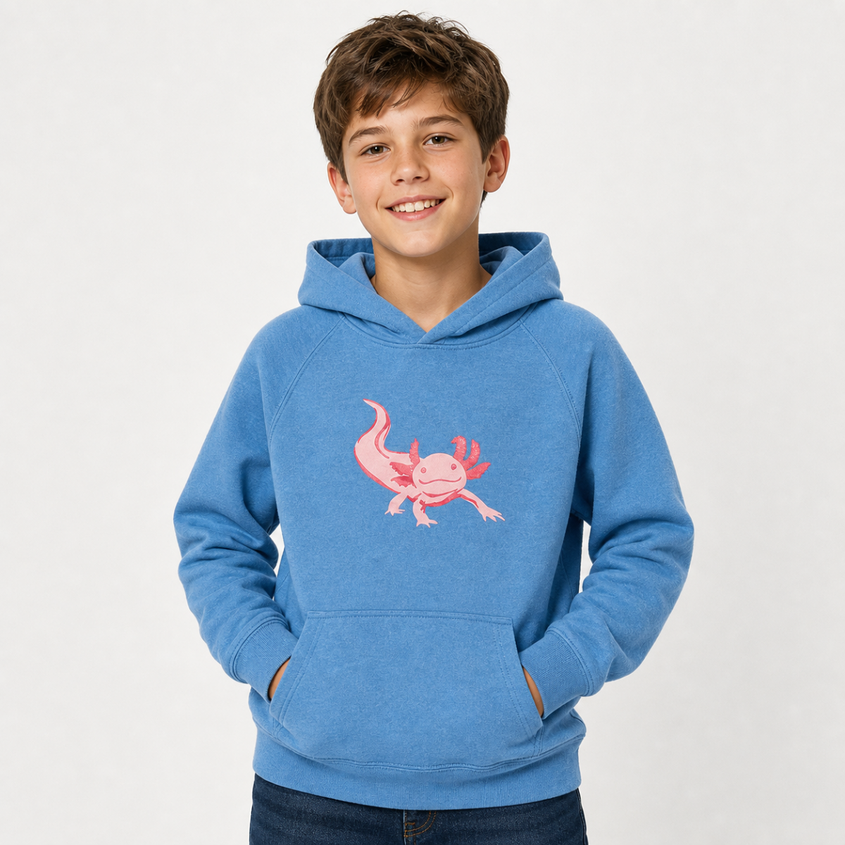 Axolotl Kids Hoodie