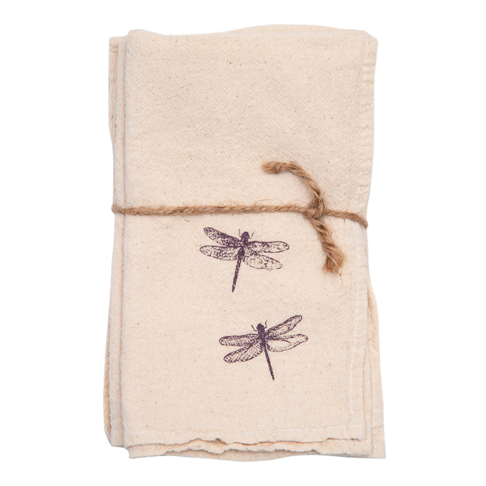 Dragonfly Cloth Napkins - set of 4