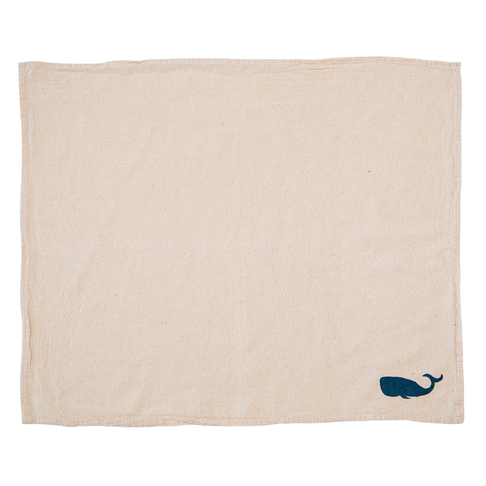 Whale Cloth Napkins - Set of 4