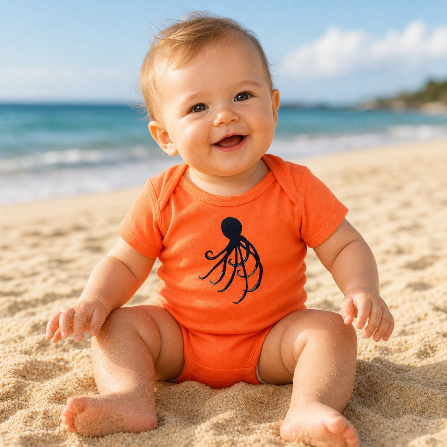 Octopus Coral Onesie