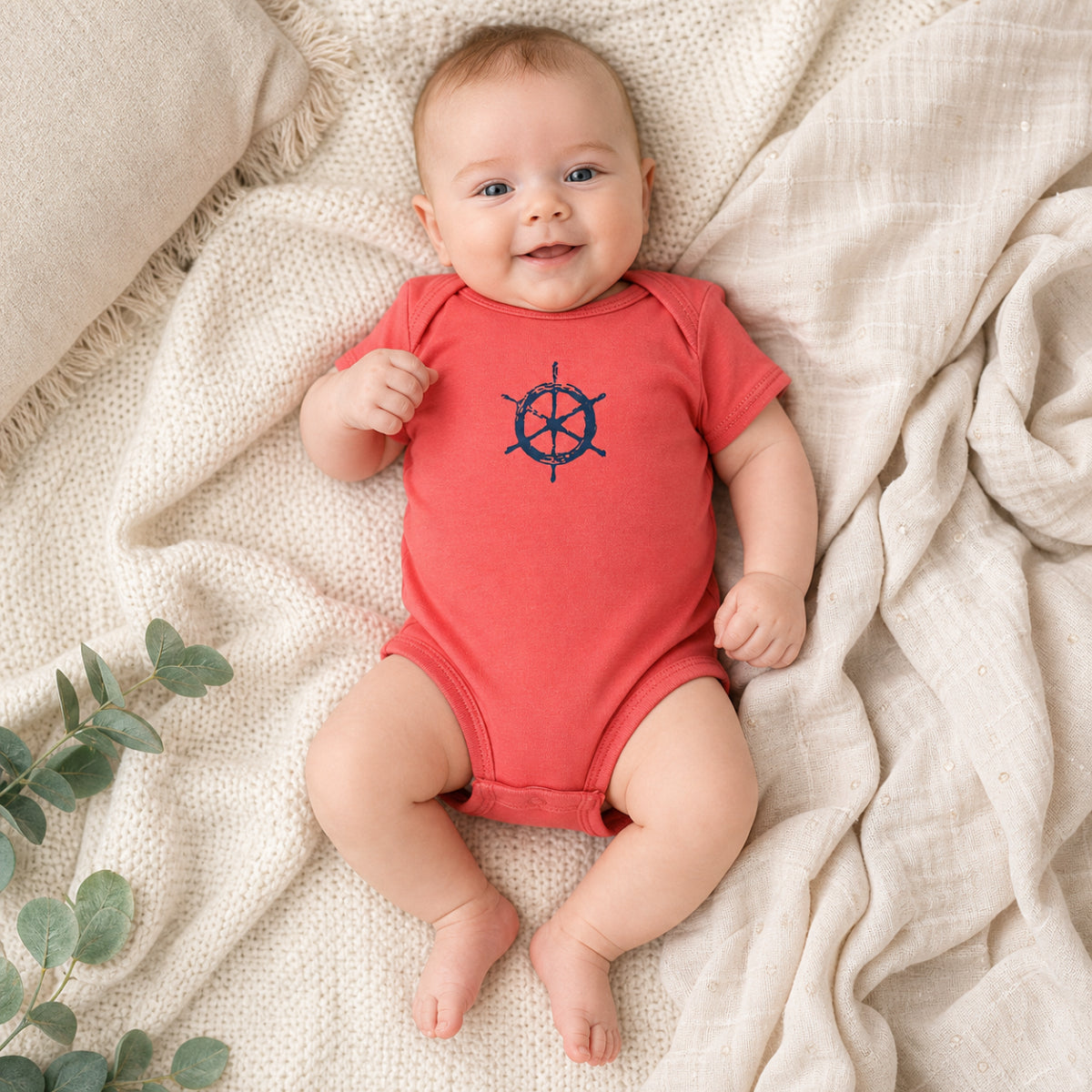 Ship's Wheel Onesie
