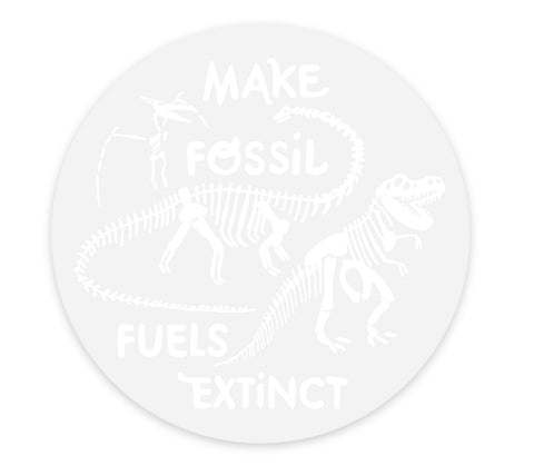 Fossil Fuels Sticker