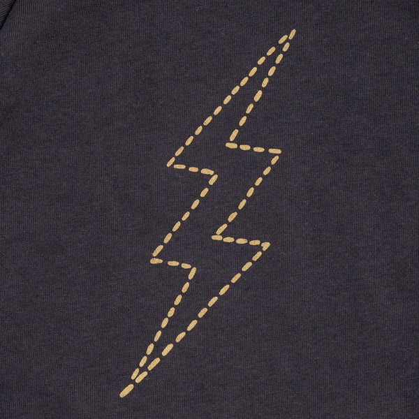 Lightning Bolt Crop Sweatshirt