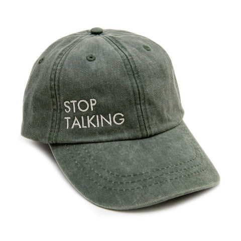 Stop Talking Cap