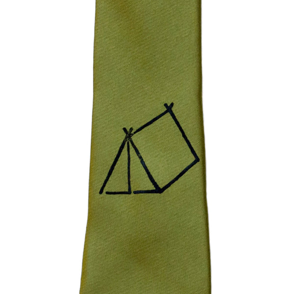Tent Skinny Tie
