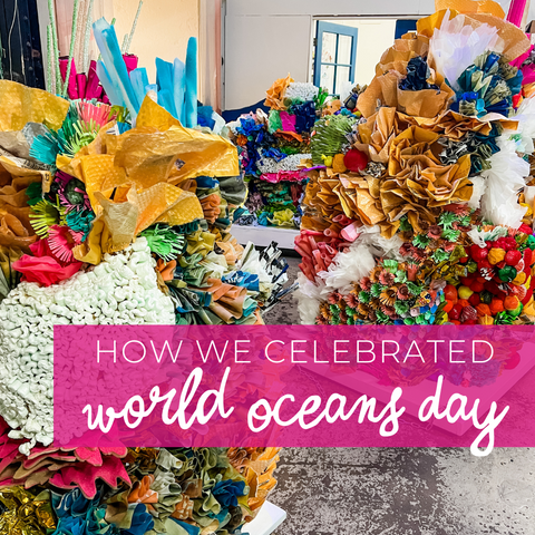 Design + Process | Coral Reef Window Displays – cinder + salt