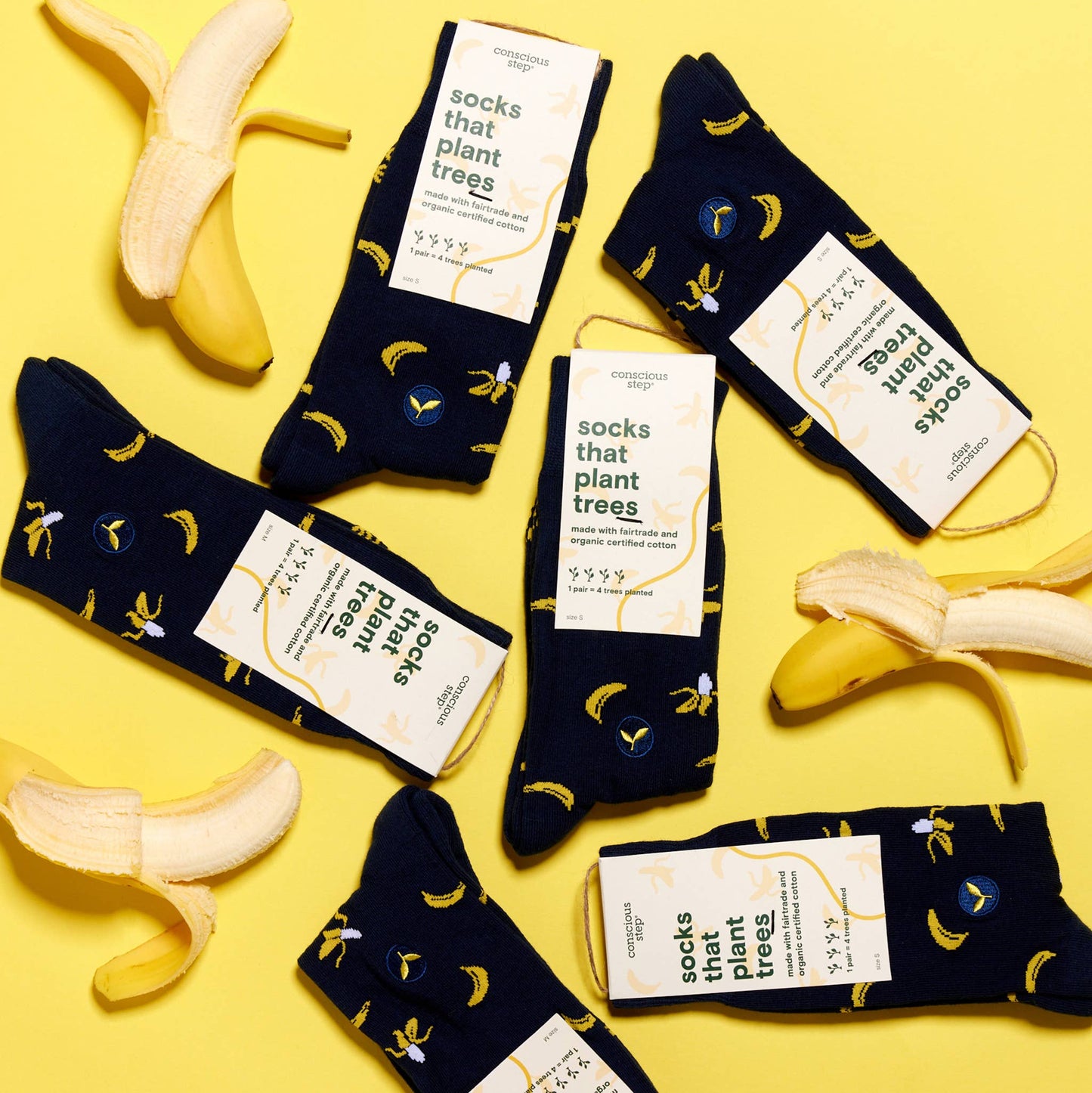 Socks that Plant Trees / Bananas