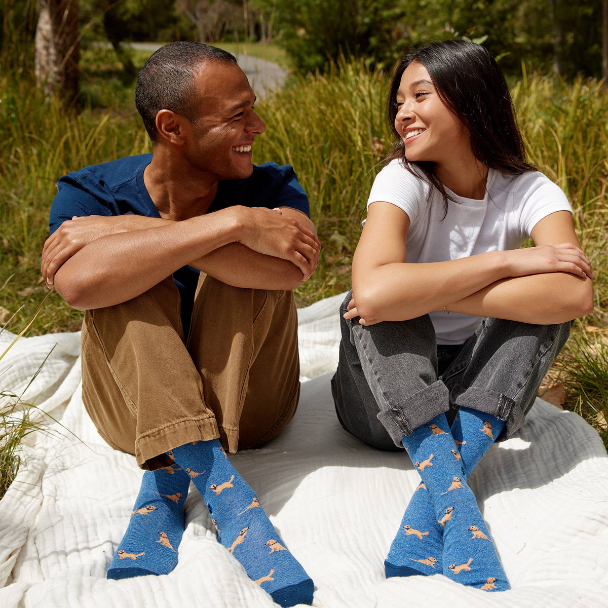 Golden Retrievers | Socks that Save Dogs