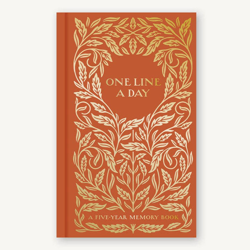 Gilded One Line a Day Journal