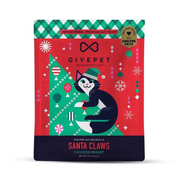 GivePet Santa Claws Christmas Cat Treats