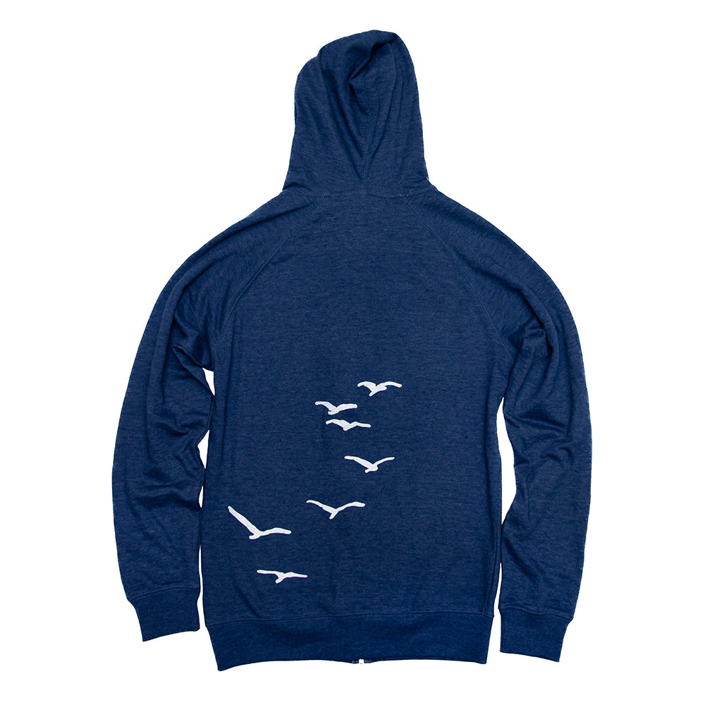 Seagulls French Terry Zip Hood