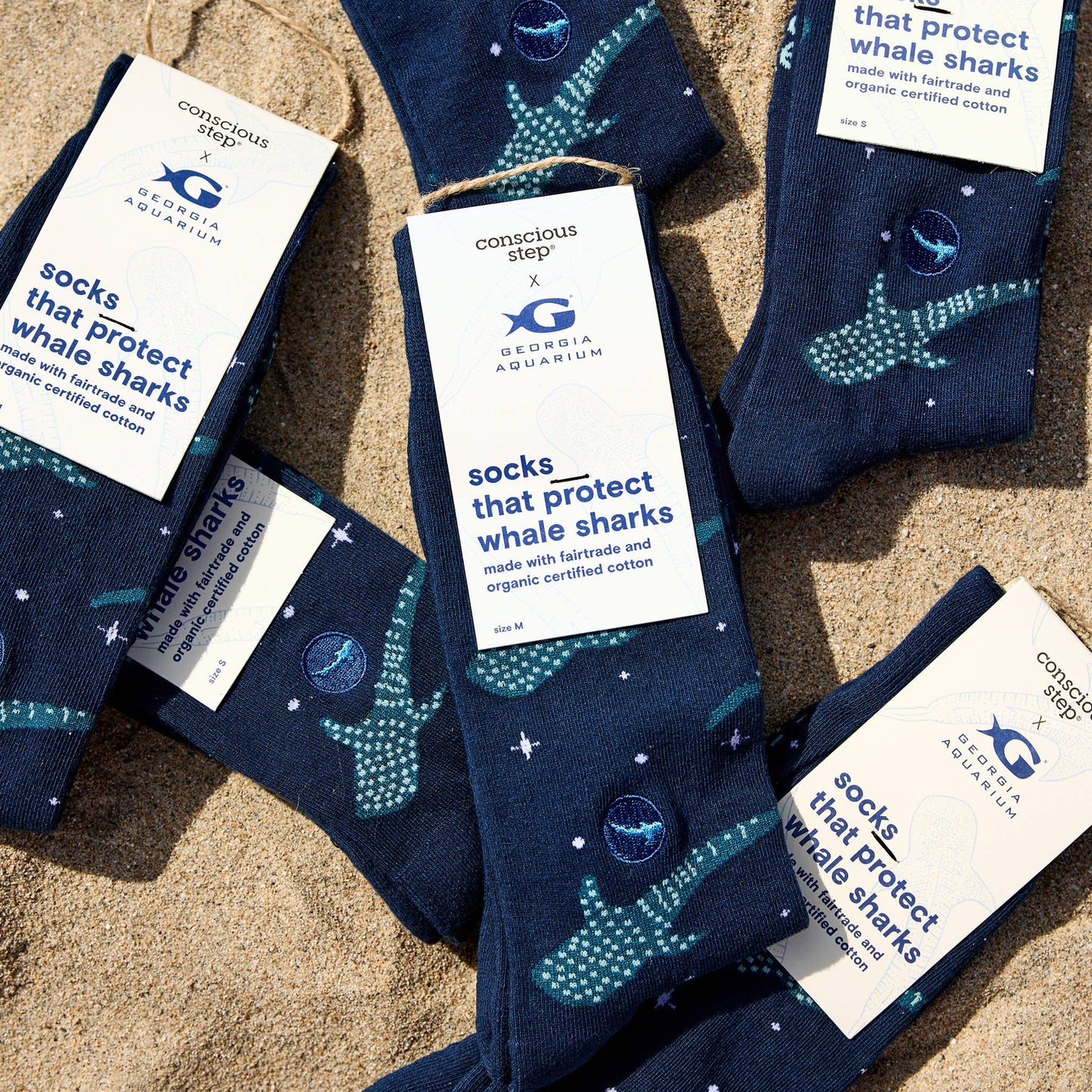 Socks that Protect Whale Sharks