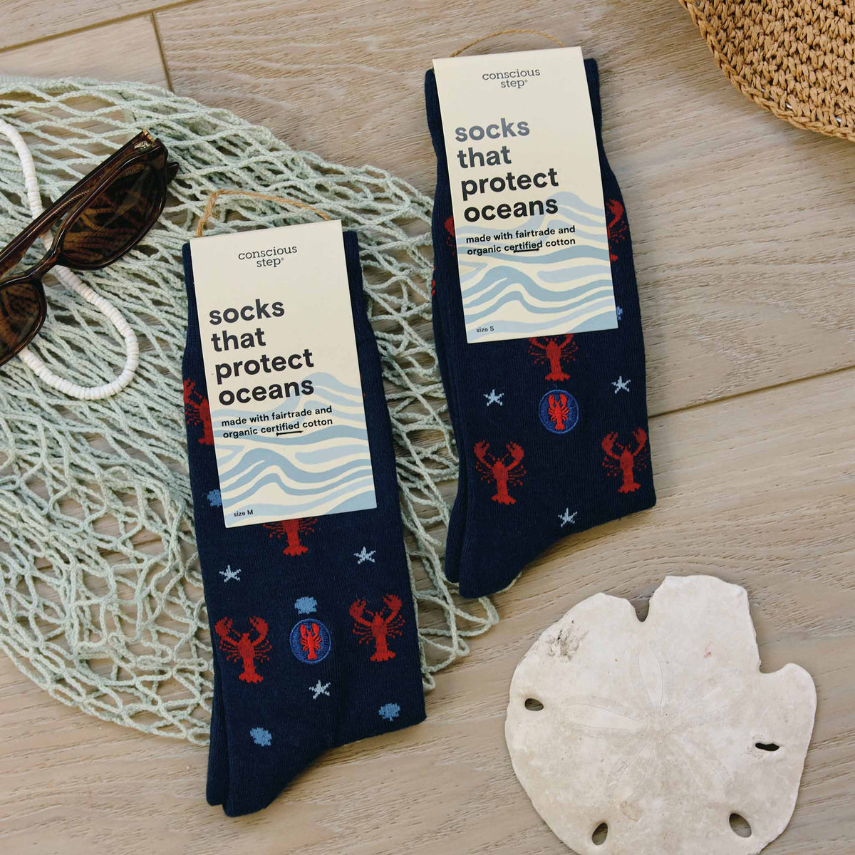 Navy Lobsters  | Socks that Protect Oceans