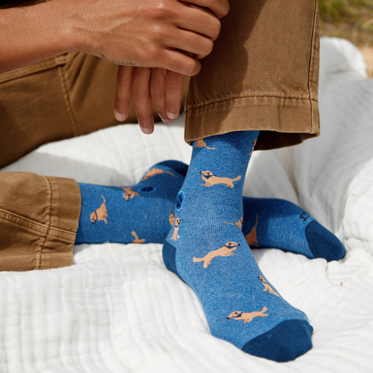 Golden Retrievers | Socks that Save Dogs