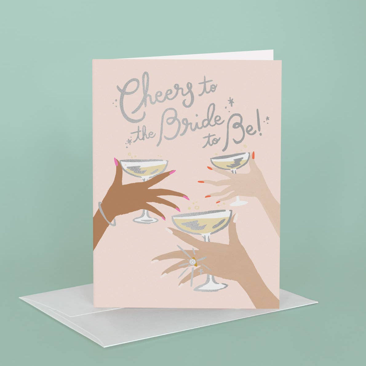 Cheers To The Bride Card