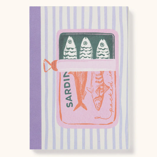 Sardine Snack Artisan Notebook