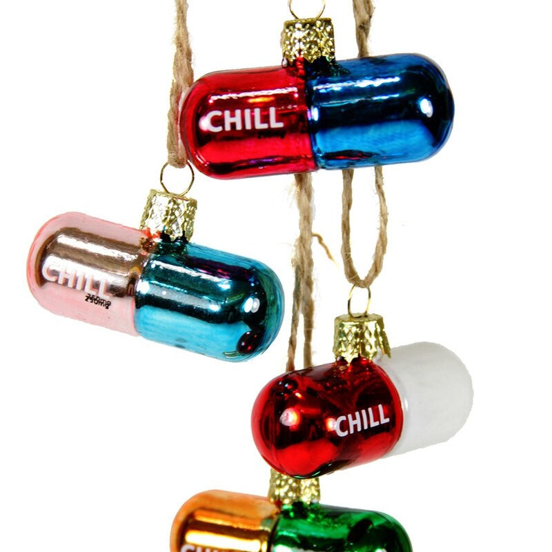 Chill Pill ornament