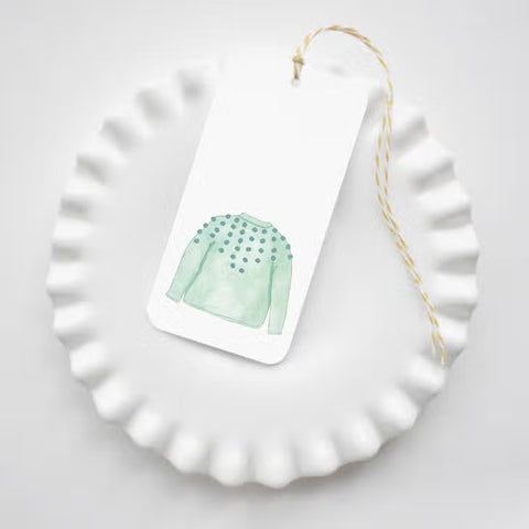 Sweater Gift Tag