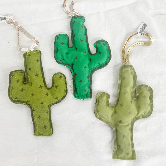 *Imperfect* Cactus Plushie Ornament