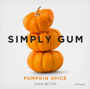 Pumpkin Spice Natural Chewing Gum