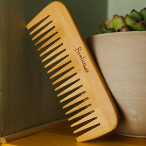 Bamboo Wide Toothed Comb