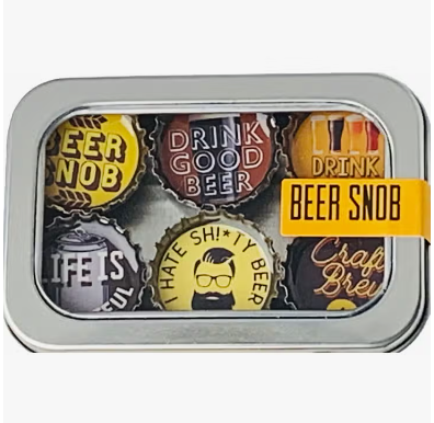 Beer Snob Magnet Set
