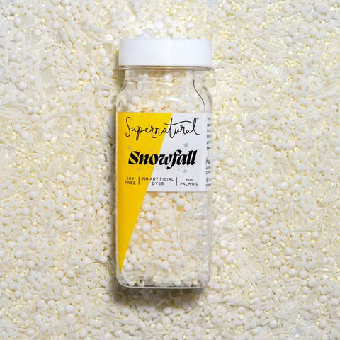 Snowfall Dye-Free Sprinkles