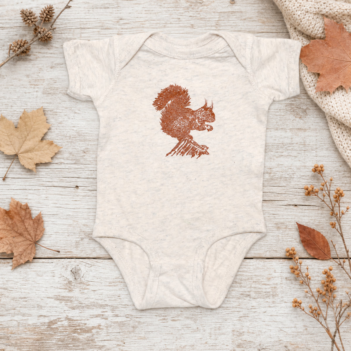 Red Squirrel Onesie
