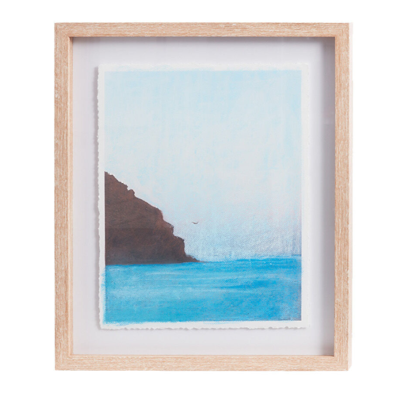 Abstract Cliffside Art