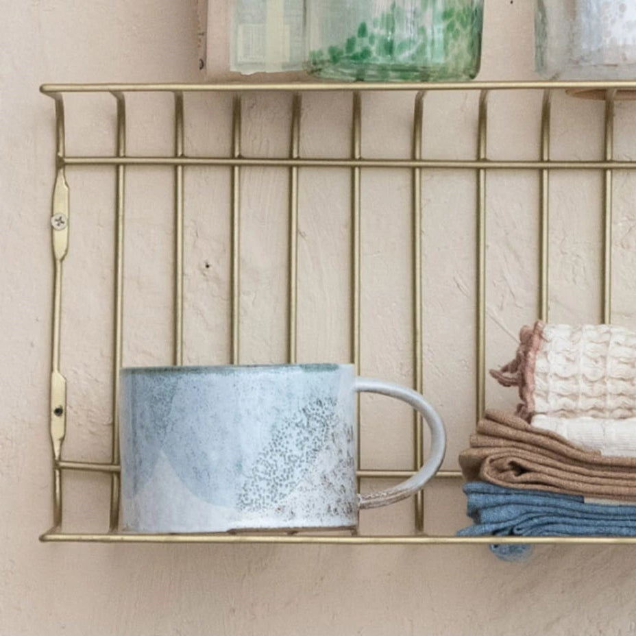 Earthy Dipped Stoneware Mug