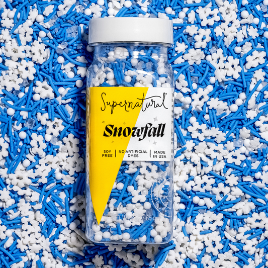Snowfall Dye-Free Sprinkles