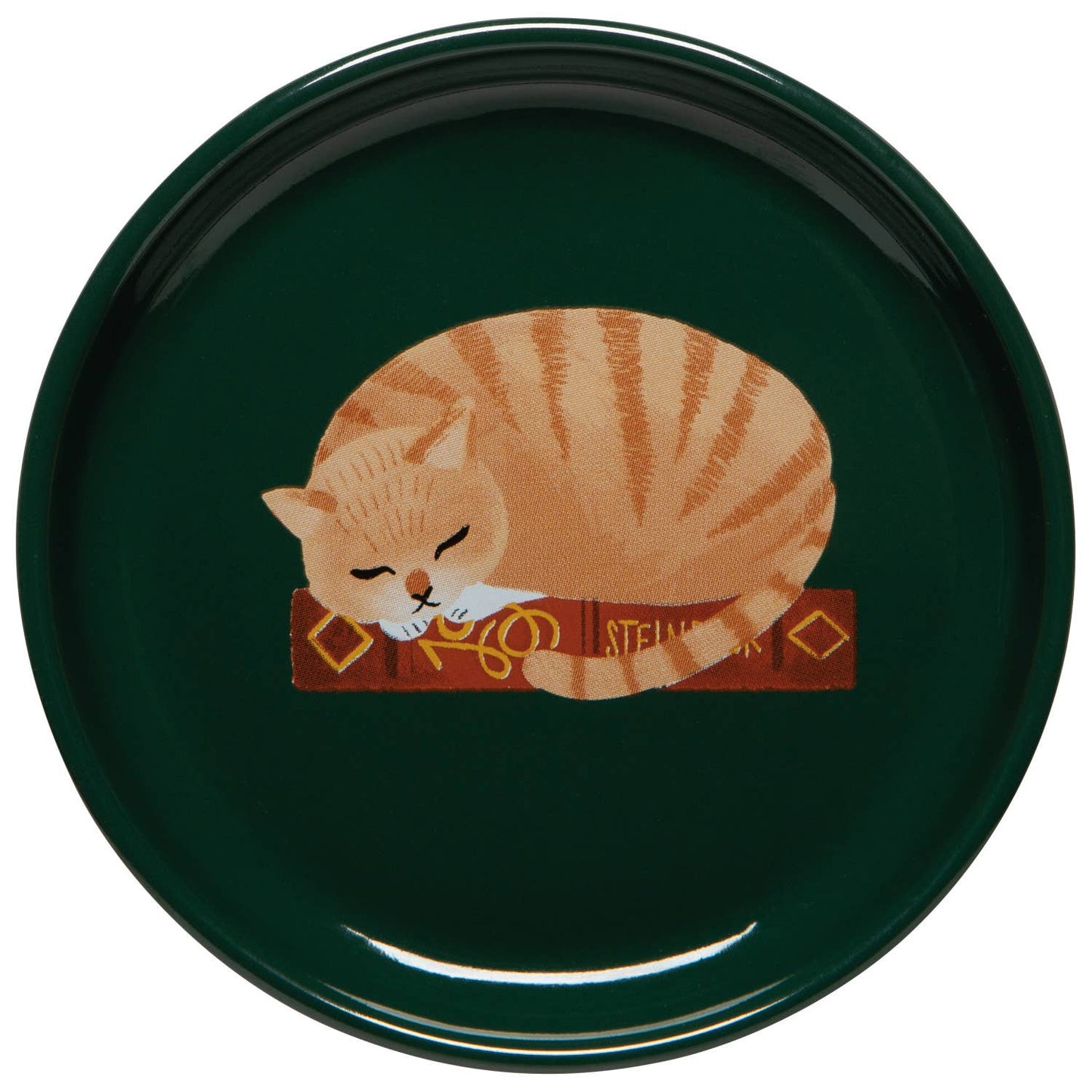 Cat Book Club Mug with Lid