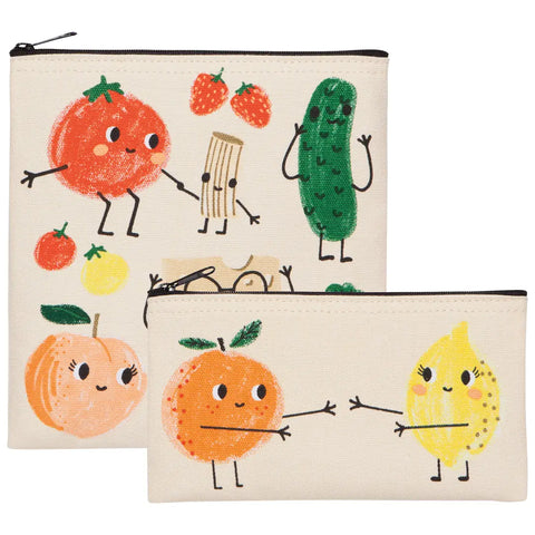 Funny Food Snack Bags Set