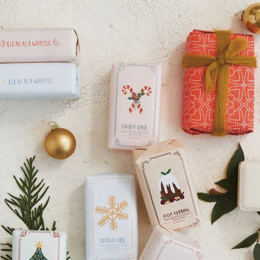 Candy Cane Holiday Bar Soap