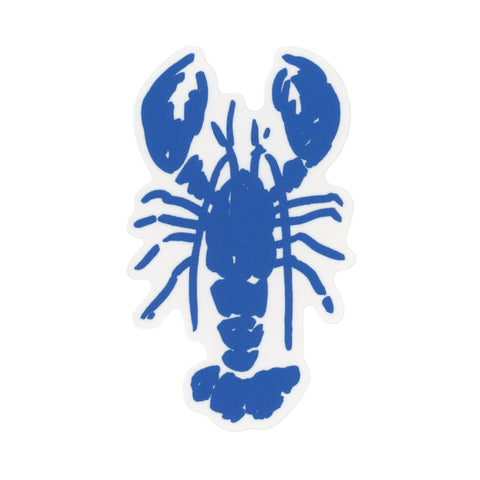 Lobster Sticker - Blue