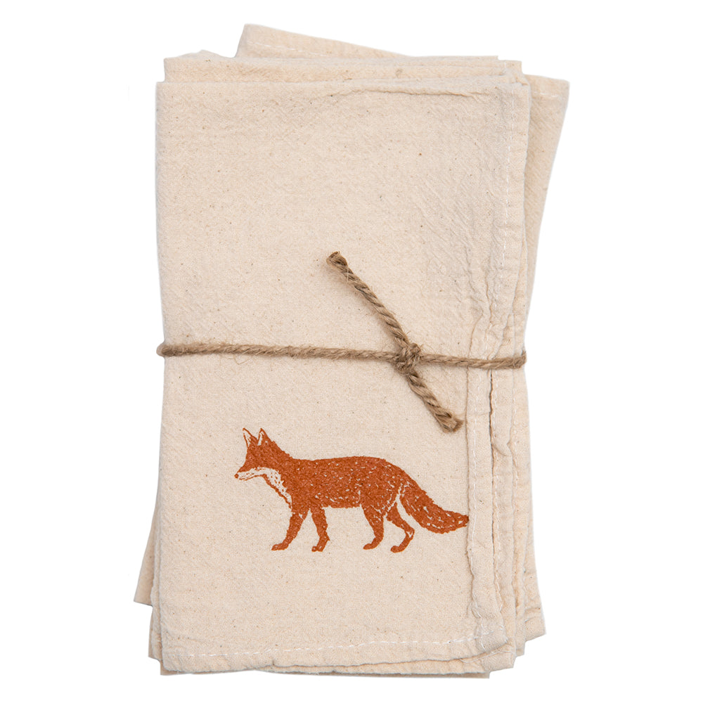 Cinder + Salt Fox Cloth Napkins