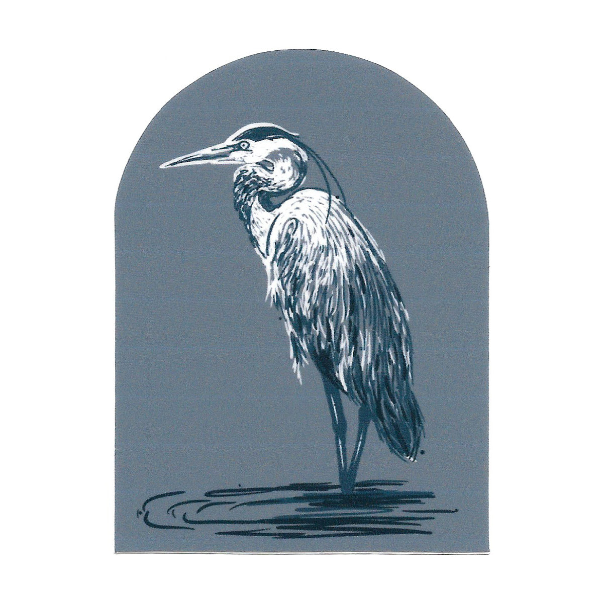 Great Blue Heron Sticker