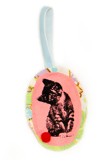 Kitten Plushie Ornament