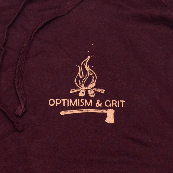 Optimism & Grit Unisex French Terry Hoodie