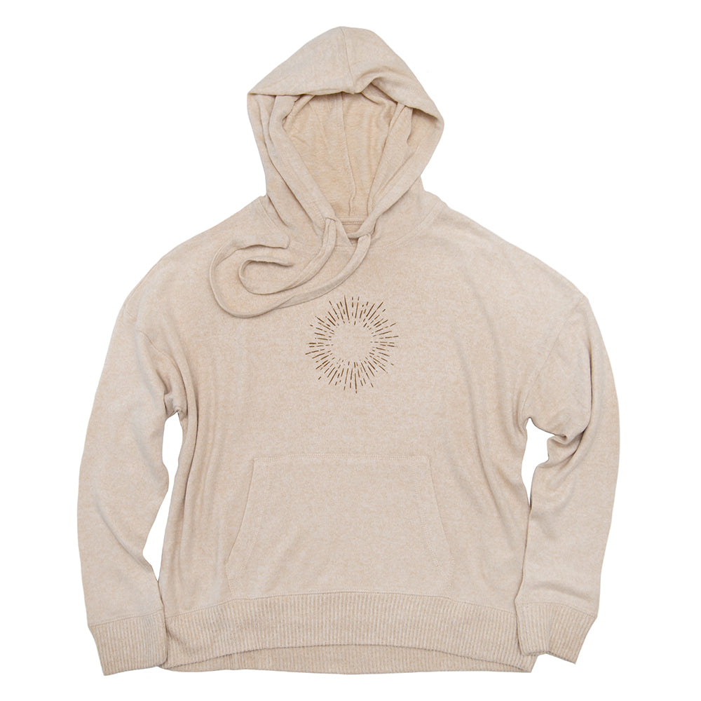 Sun Rays Knit Lounge Hood
