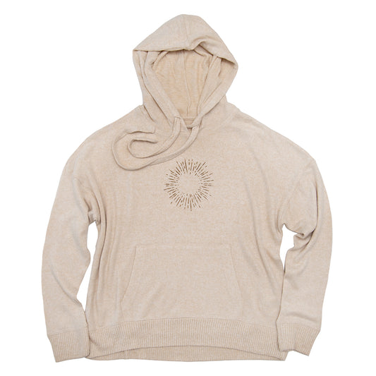 Sun Rays Knit Lounge Hood