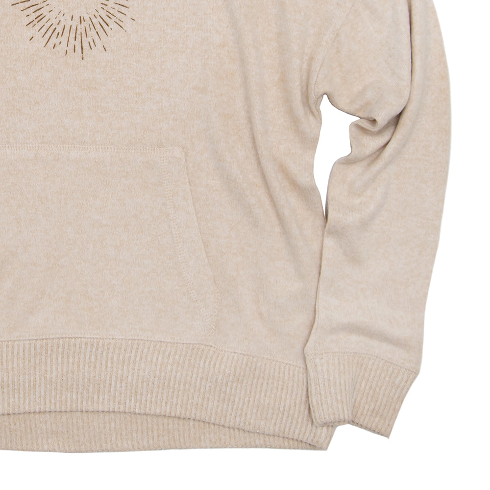 Sun Rays Knit Lounge Hood