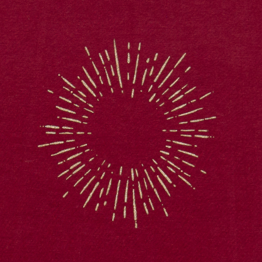 Sun Rays Organic Cotton Scoop Tee